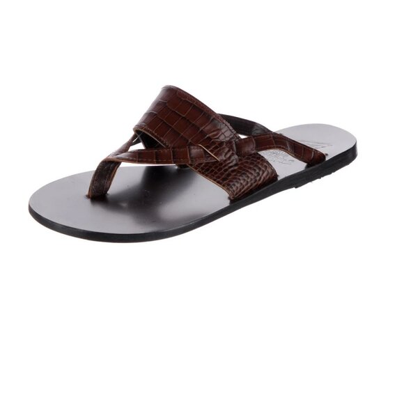 Ancient Greek Leather Sandals - Picture 1 of 7